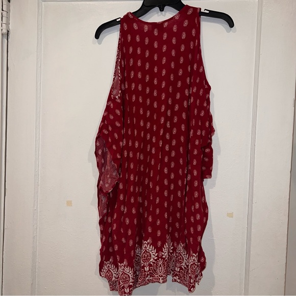 Show Me Your Mumu Open Shoulder Tunic - Picture 2 of 3